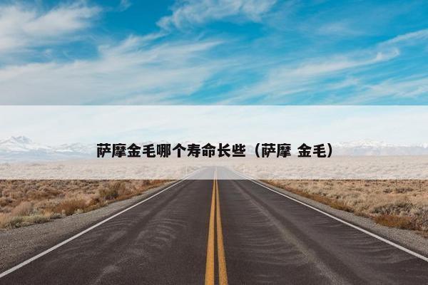 萨摩金毛哪个寿命长些（萨摩 金毛）