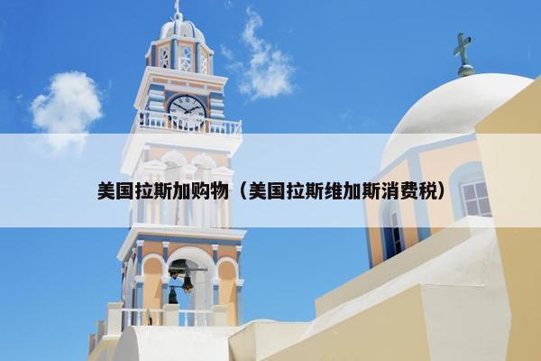 美国拉斯加购物（美国拉斯维加斯消费税）