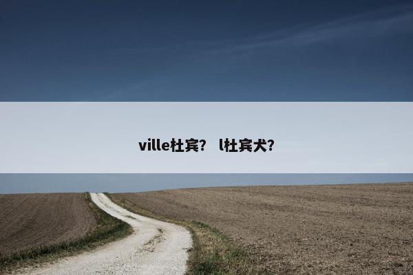 ville杜宾？ l杜宾犬？