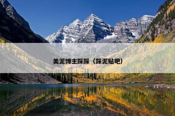 美泥博主踩踩（踩泥贴吧）