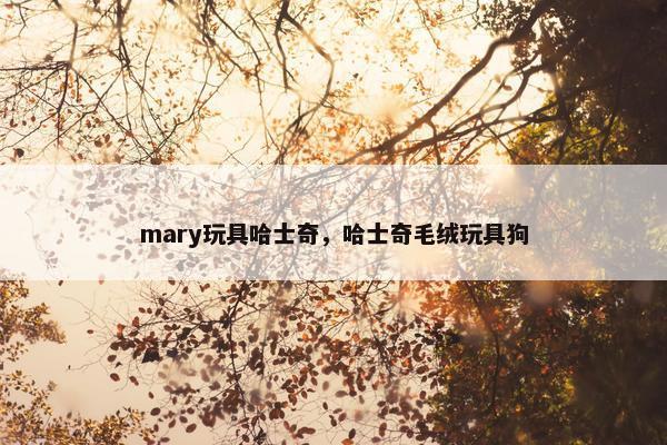 mary玩具哈士奇，哈士奇毛绒玩具狗