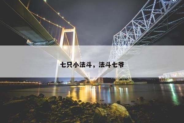 七只小法斗，法斗七爷