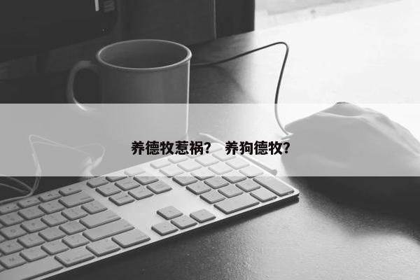 养德牧惹祸？ 养狗德牧？