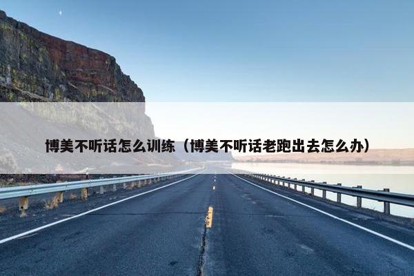 博美不听话怎么训练（博美不听话老跑出去怎么办）