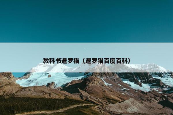 教科书暹罗猫（暹罗猫百度百科）