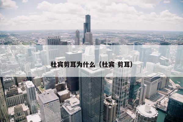 杜宾剪耳为什么（杜宾 剪耳）
