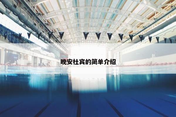 晚安杜宾的简单介绍